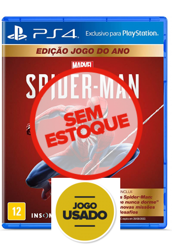 Marvel's Spider-Man - PS4(Usado)